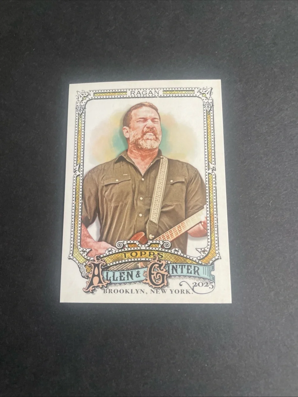2025 Topps Allen & Ginter Chuck Ragan Musician #279 Hot Water Music Base Card